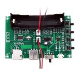 AMPLIFICATORE AUDIO 2X5WATT CON BLUETOOTH SD USB ALIMENTAZIONE 18650MOD: BLUEAMP10W - immagine 2