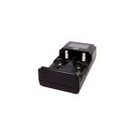 Carica batterie li-ion per 2 batterie 18650 universale - REC-LI2-U -
